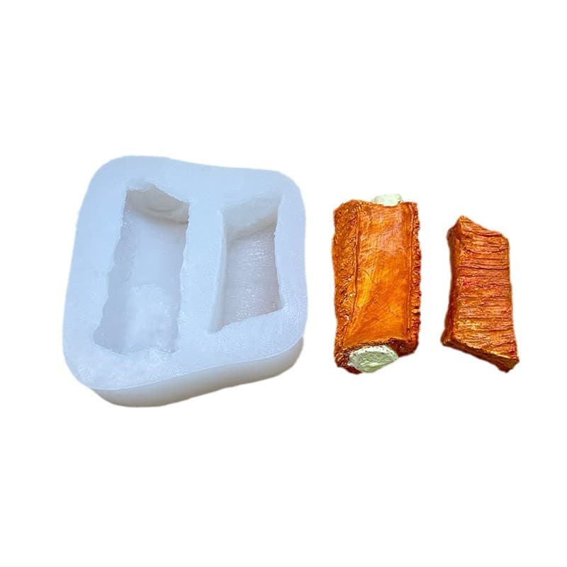 Rib Combination Multi-style Sushi Fish Roe Sea Urchin Cake Decoration Silicone Mold Squishy Fondant Handmade DIY Baking