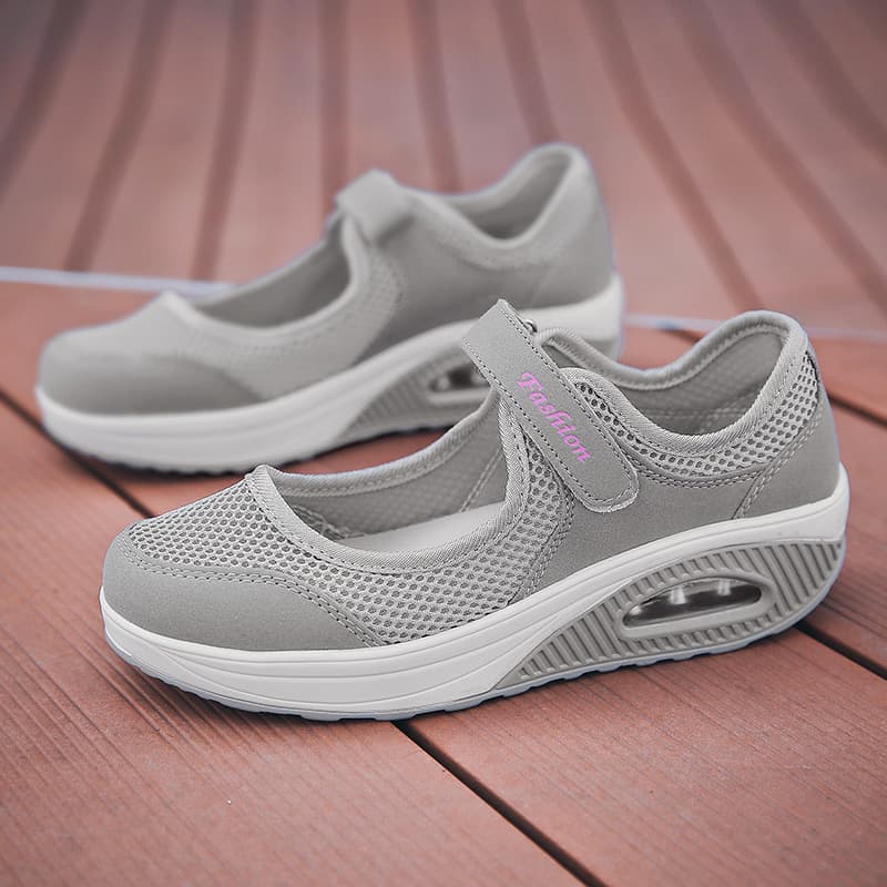 2026 New Plus Size Cross-border Rocking Shoes, Lazy Shoes, Breathable Casual Shoes, Low-top Shoes, Nurse Women's Shoes, Walking Shoes