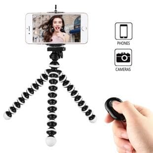 Large Octopus Tripod Stand for Phone Camera Flexible Multi-Angle Tripod