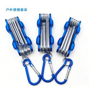 Folding Wrench Set Outdoor Portable Kit