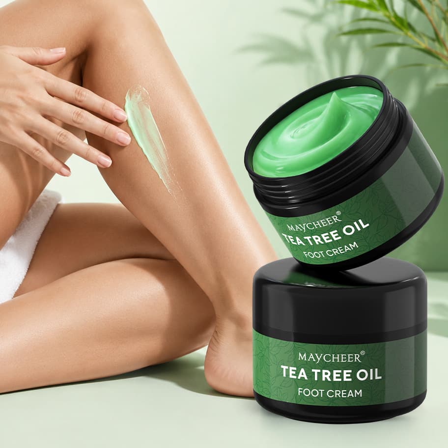 Cross-border Tea Tree Oil Foot Cream Hydrating Gentle Cleansing Tea Tree Foot Care Cream