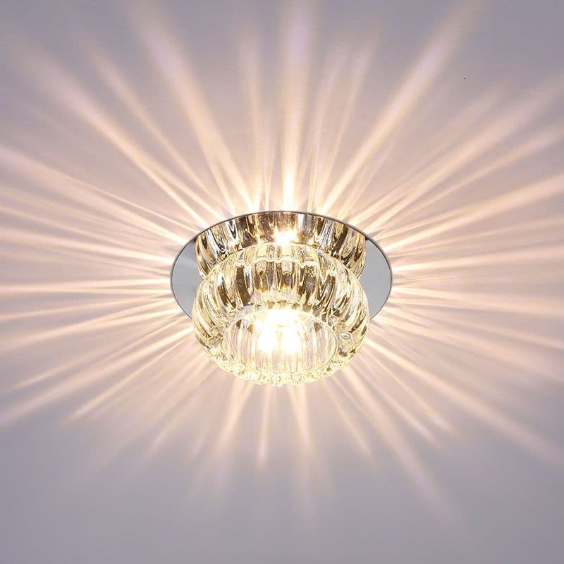Living room crystal downlight, LED ceiling light, recessed entrance spotlight, hole light, bullseye light, hallway light, corridor fixtures