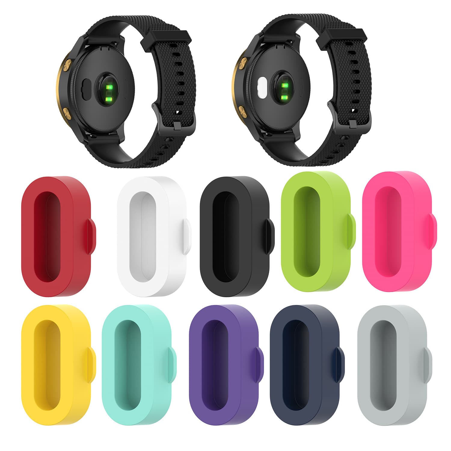 Dust plug for Garmin fenix7, fenix6, fenix5, forerunner 265 charging port
