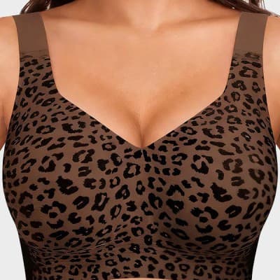 High Quality Plus Size Women's Seamless Bra, Push-up Comfortable, Jelly-like, Wire-free, Thin Cup
