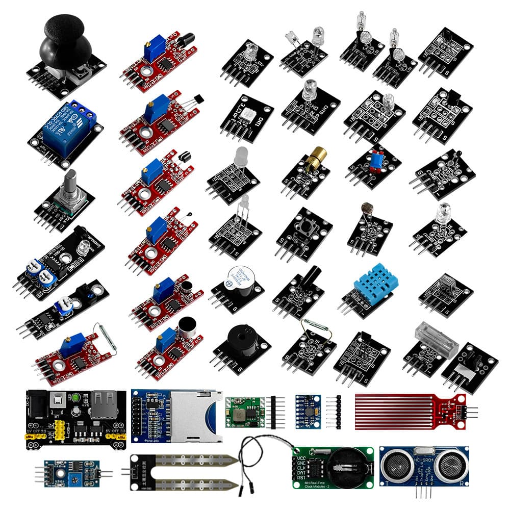 45 Sensor Module Learning Experiment Kit for STM32/UNO R3/Arduino