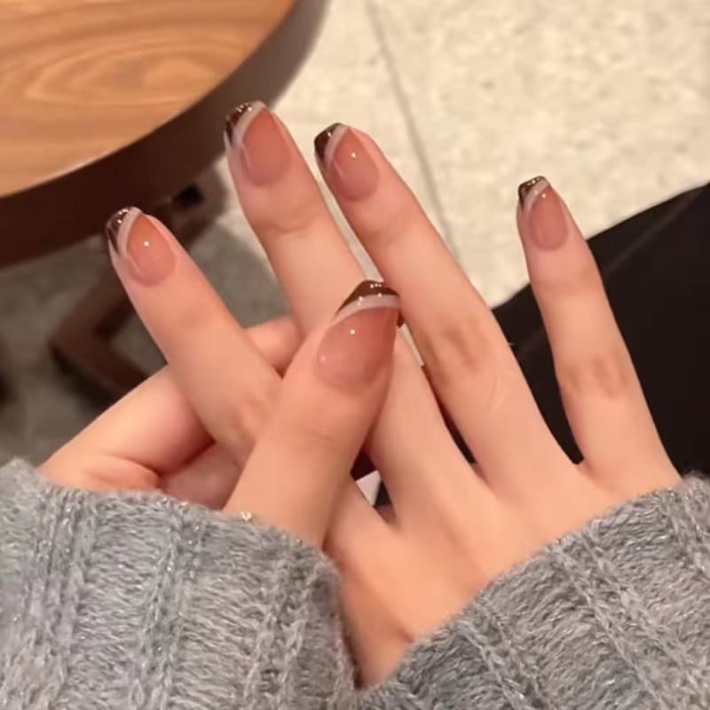 Nails Wearable Nail Art New Nail Tips Stickers Finished Nail Art Removable Student Nail Art Wholesale