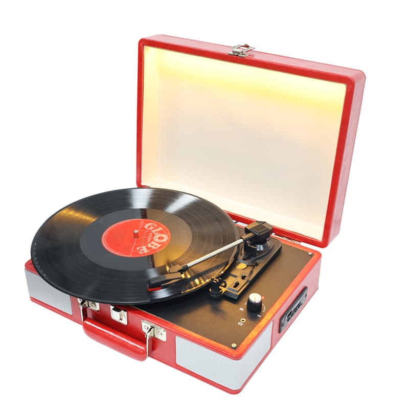 P09 Cross-border Retro Vinyl Record Player Bluetooth Phonograph Living Room Decoration Antique Audio Home European Gift