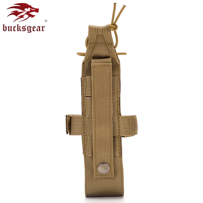 Cross-border MOLLE tactical water bottle bag, outdoor adjustable water cup cover, tactical vest accessory water bottle bag
