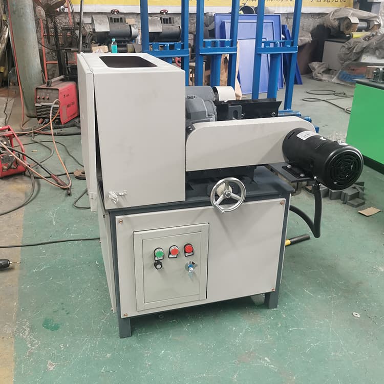 Straight Tube Outer Round Polishing Machine Iron Tube Rust Removal Wire Drawing Machine Large Round Tube Grinding and Polishing Equipment Round Bar Polisher