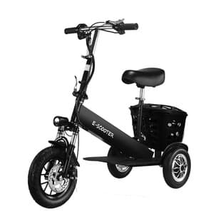 New Lightweight Lithium Battery Electric Tricycle, Foldable Scooter for Adults and Children Commuting