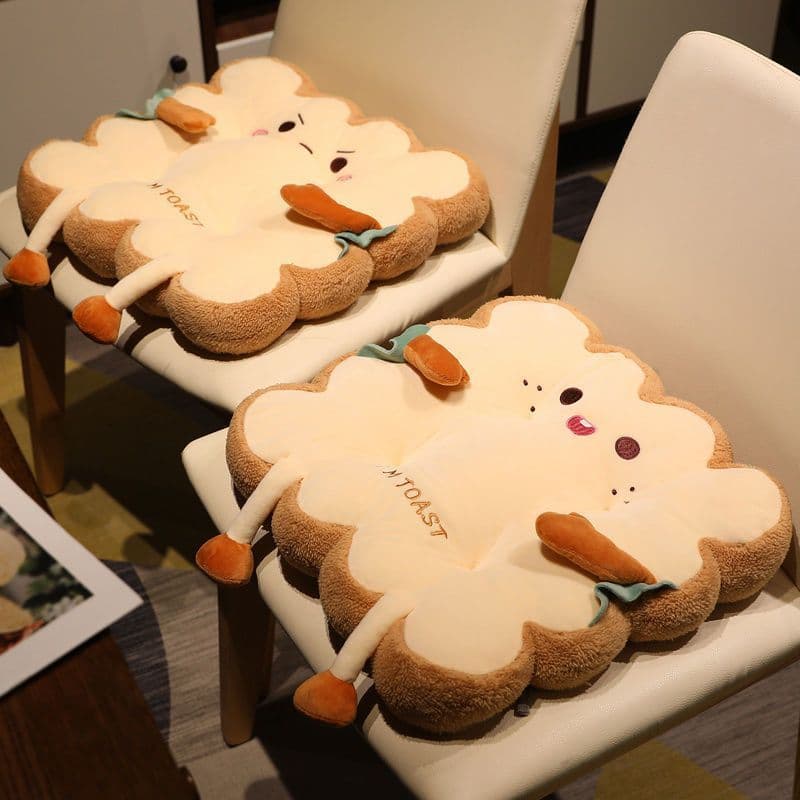 Cute Super Soft Seat Cushion Thickened Office Chair Pad for Women Long Sitting Dormitory Student Floor Driving