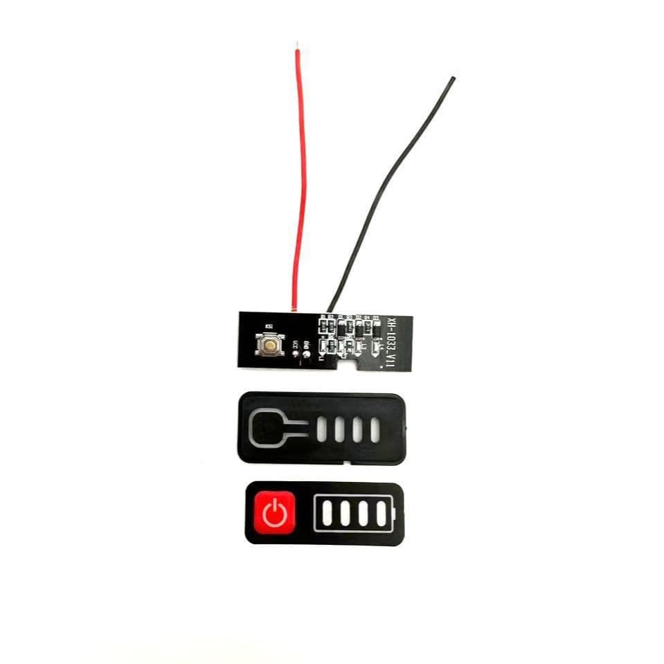 21V Lithium Battery Pack Power Display Module Battery Box 4-LED Indicator Board LED Light Board Control Board