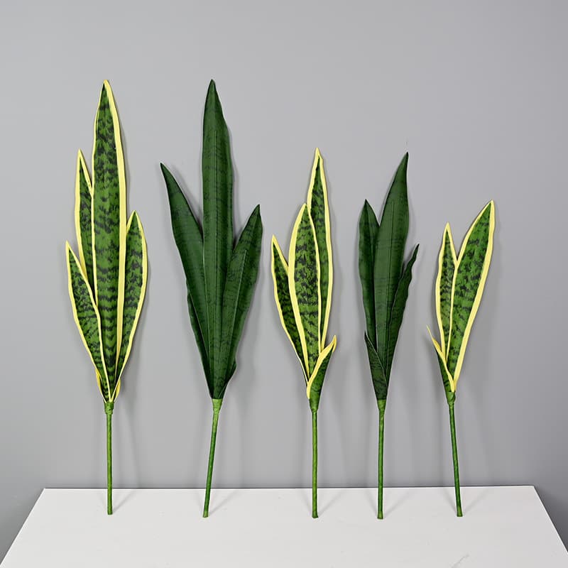 Beautiful artificial snake plant, Nordic INS style indoor bonsai living room artificial succulent plant, factory direct sales.