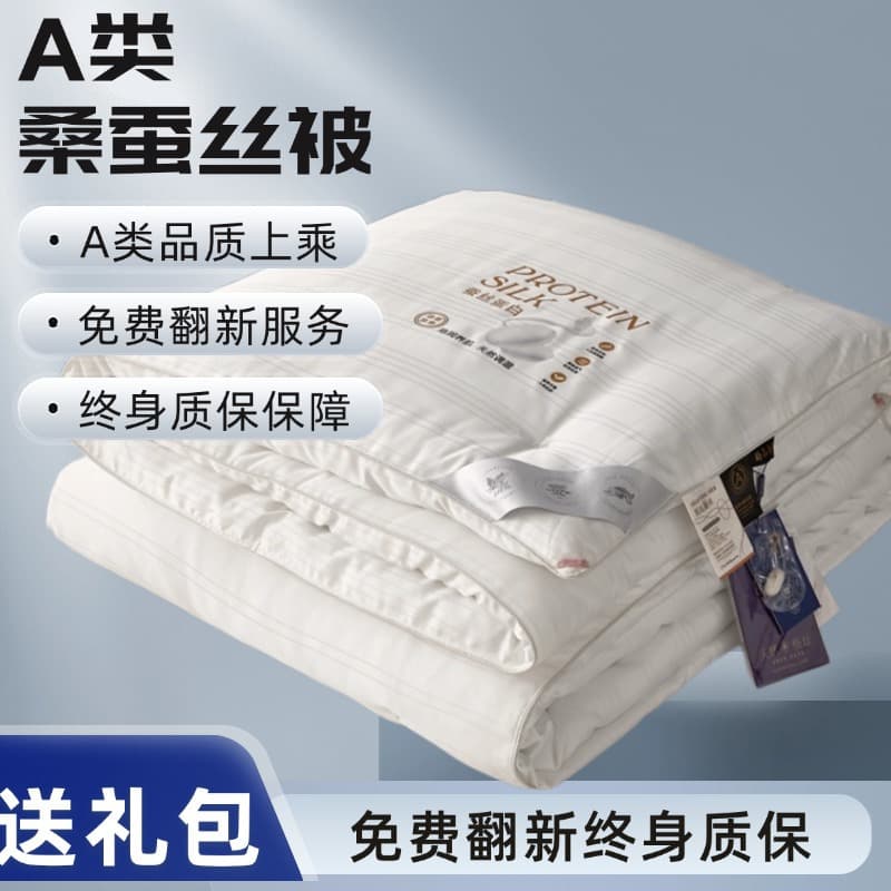High-End Silk Quilts, New Gift Styles Winter Thickened Duvet Cores, Home Use High-Quality Silk Duvet Sources Wholesale