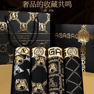 Black Gold Fashion Print Men's Boxer Briefs, Comfortable Breathable Stretch Underwear, Skin-Friendly Casual Wear