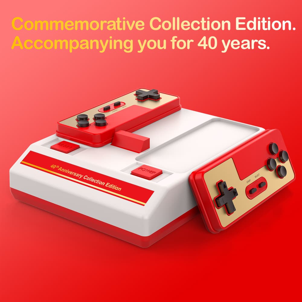 Cross-Border Exclusive 8-Bit TV Game Console, FC Nostalgic Red-and-White Console, Built-in 300 Games, 8090s Retro Game Console