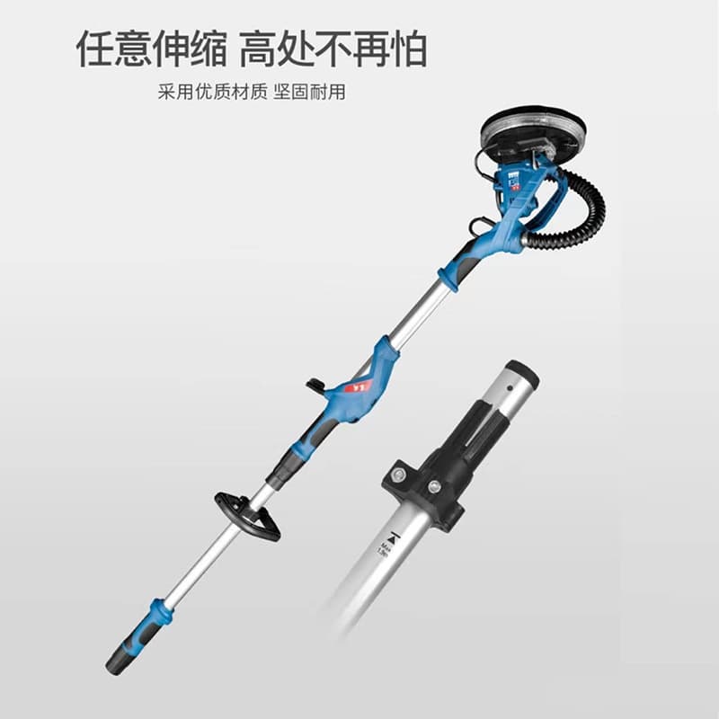 Dongcheng Self-Priming Sandpaper Machine Putty Sander Wall Grinder Long Rod S1F-FF04-225