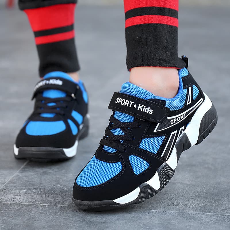 Wholesale Campus White Shoes for Boys, Children's Running Shoes, Primary and Middle School Students' Sports Shoes for Export