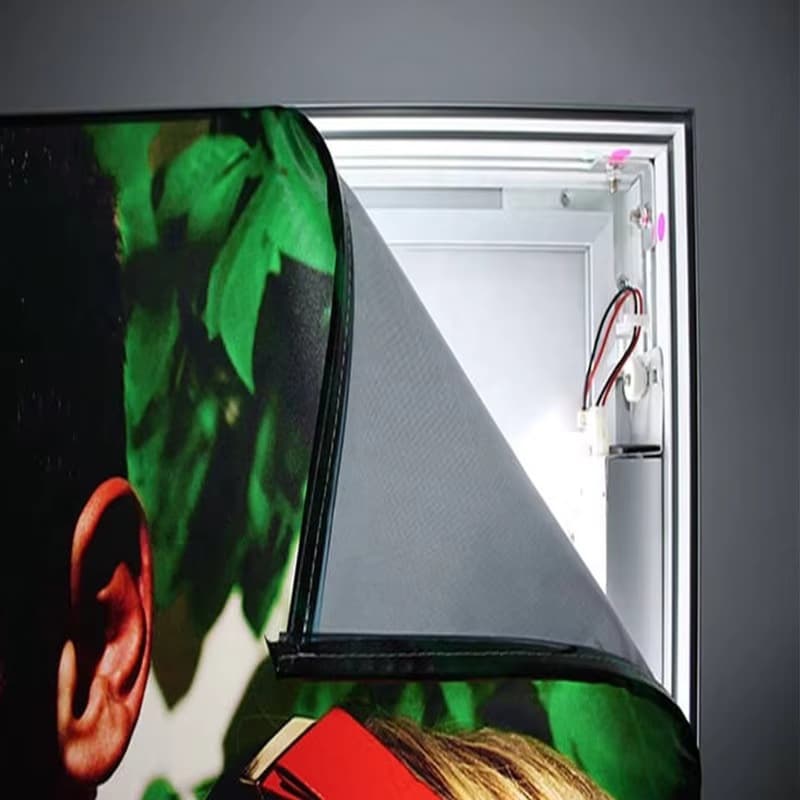 High Quality Advertising Backlit Light Box Polyester Fabric 10 High Quality Factory Direct Supply