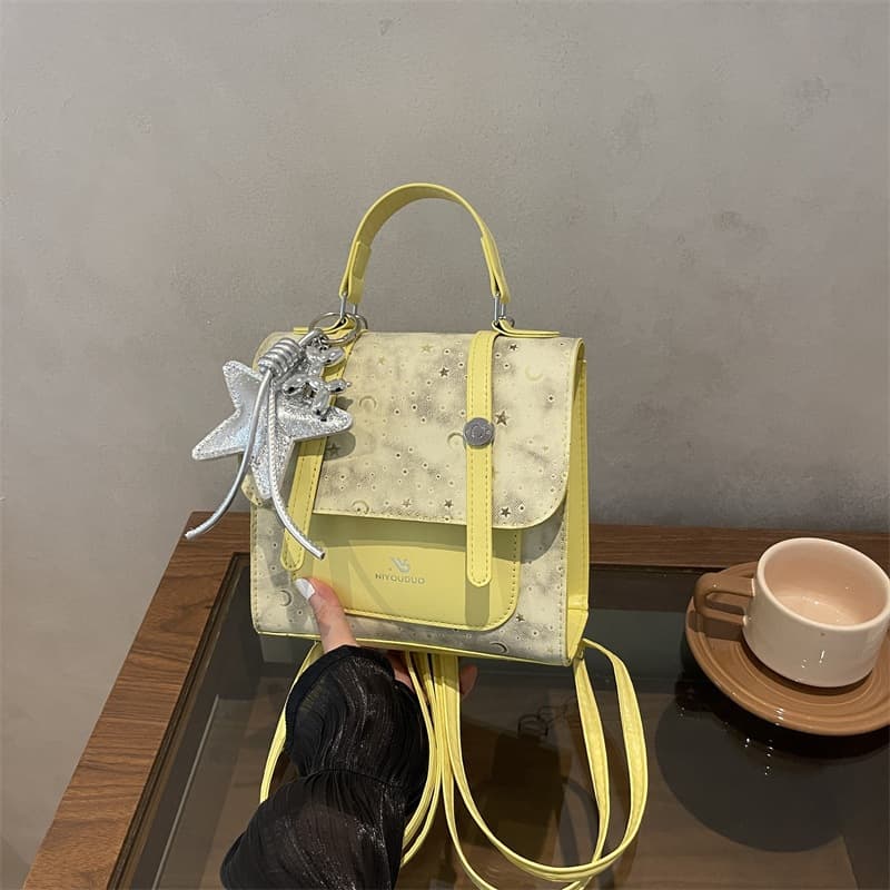 New Fashionable Handheld Crossbody Bag for Women, New Spring Summer Mini Backpack, Casual Small Backpack for Outings