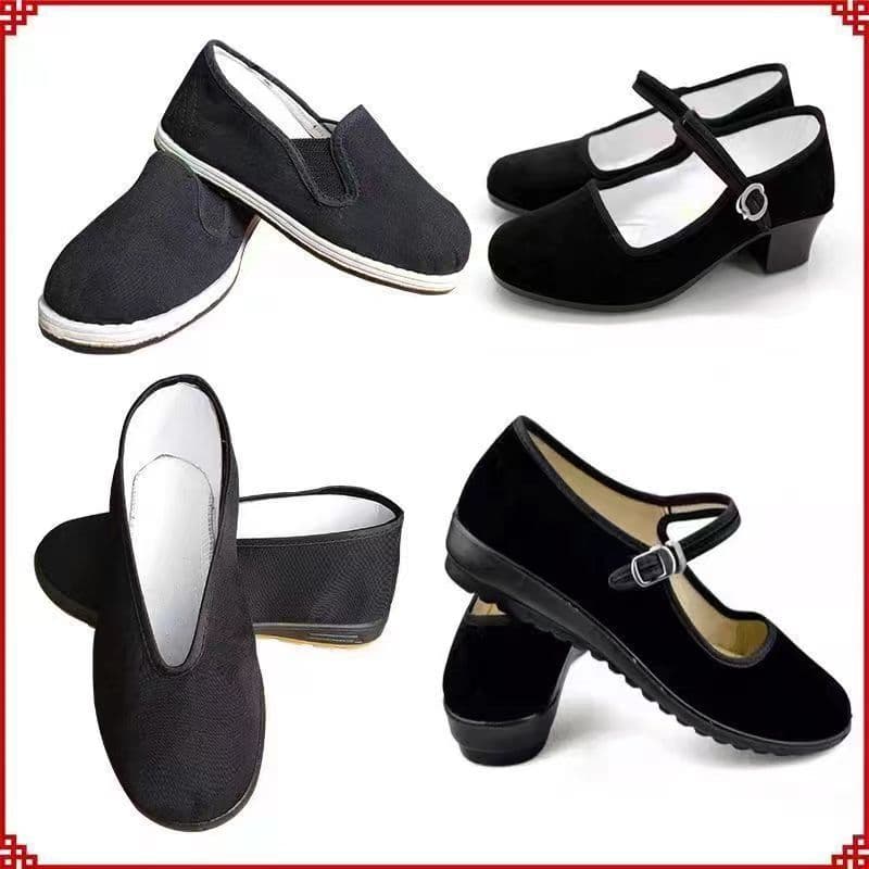 Children's Performance Cloth Shoes, Choir Performance Cloth Shoes, Unisex Cross Talk Cloth Shoes, Kids Old Beijing Cloth Shoes, Anti-Slip Cloth Shoes