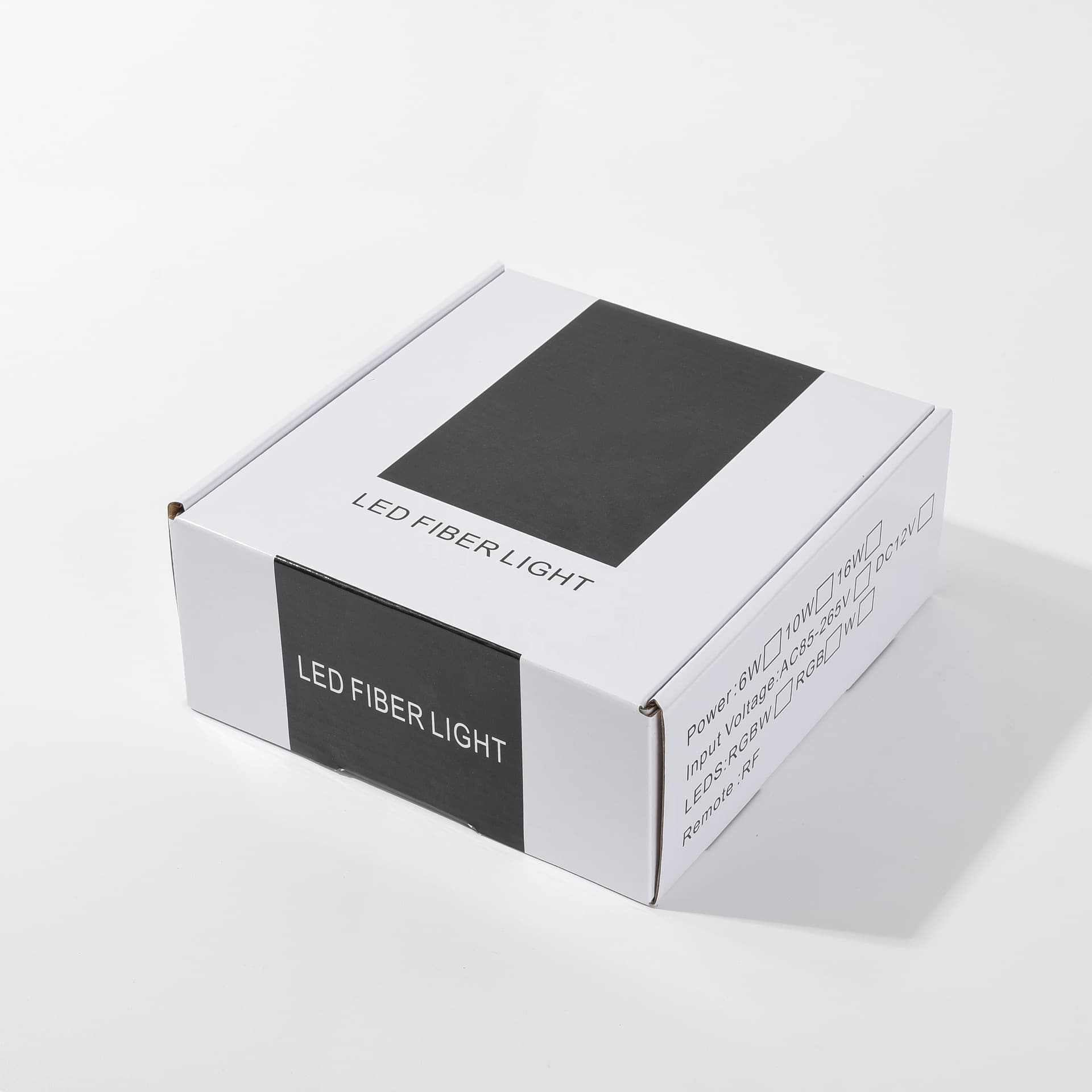 Printing e-commerce corrugated box recycling cardboard zipper tear strip mail packaging shipping box LOGO