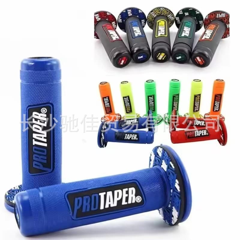 Universal Motorcycle PRO Handlebar Grips Off-Road Bike Anti-Vibration Rubber Grip Cover
