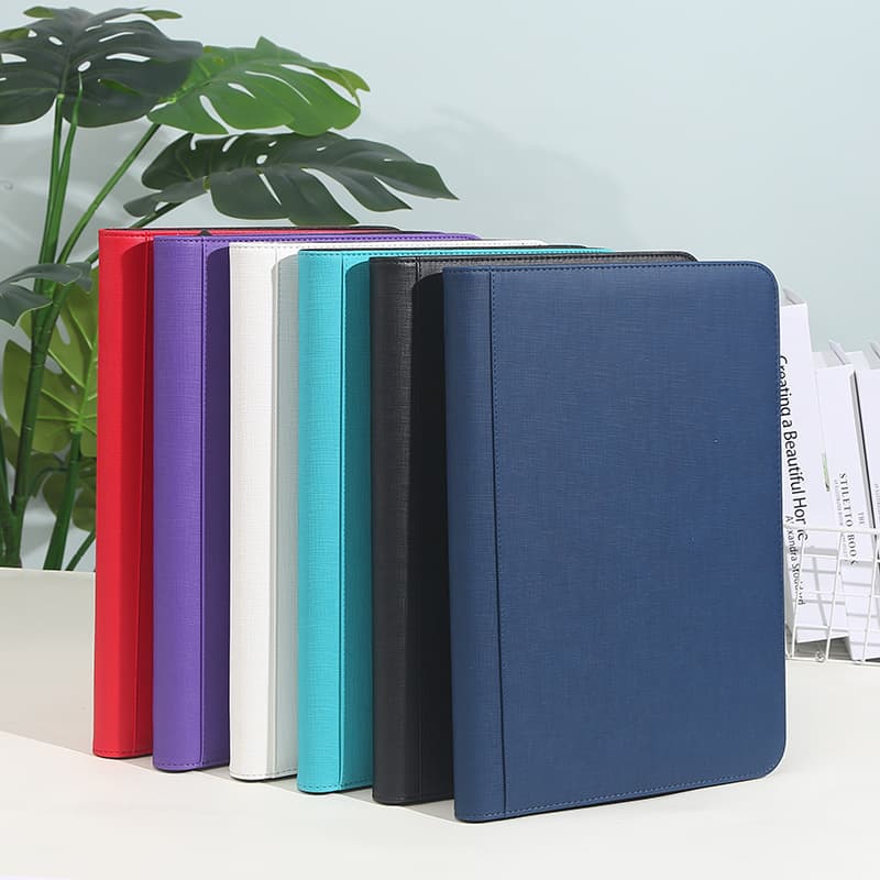 Leather cover 9-pocket/12-pocket dual-size card holder album, sports/celebrity card protection storage case