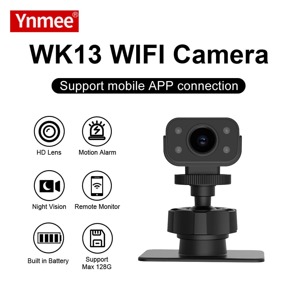 Cross-border WK13 upgraded smart camera Wifi wireless mobile phone remote home security surveillance camera