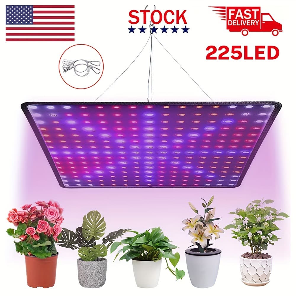 225 LED Plant Light Four Color Beauty Gauge Provides The Cross-border