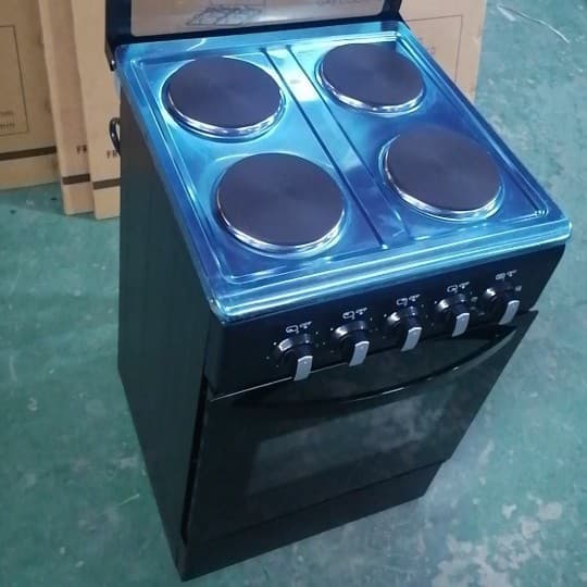 Four-electric stove plus electric oven 50*50 length and width standing electric stove with oven outlet, the minimum order is 1 piece