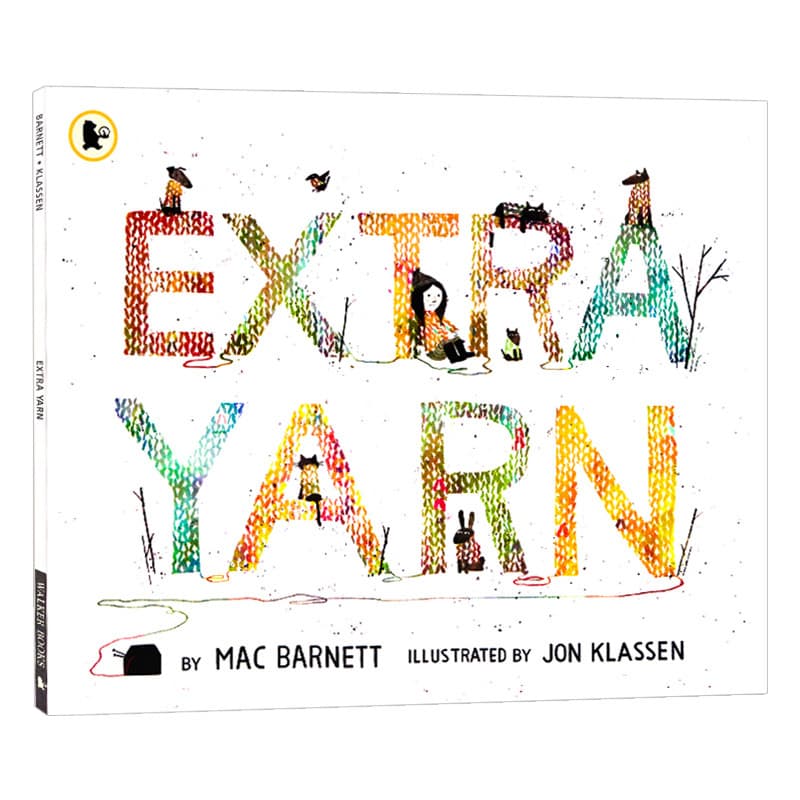Extra Yarn (English Original) Caldecott Honor Award Children's English Enlightenment Picture Book