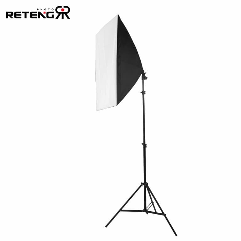 Ruiteng Single Light Softbox Live Fill Light 50*70cm Photography Light Box Lighting 2m Light Stand Photography Light