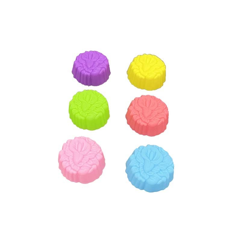 Cross-border Flower Silicone Mold 5cm Morning Glory Trumpet Flower Sunflower Mooncake Mold Wax Seal Bead Mold