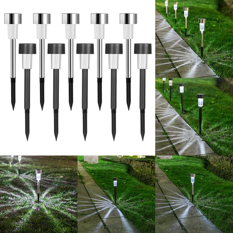 Solar Lawn Lamp Outdoor Waterproof Courtyard Light and Shadow Lamp Garden Villa Layout Rural Small Courtyard Decorative Floor Lamp