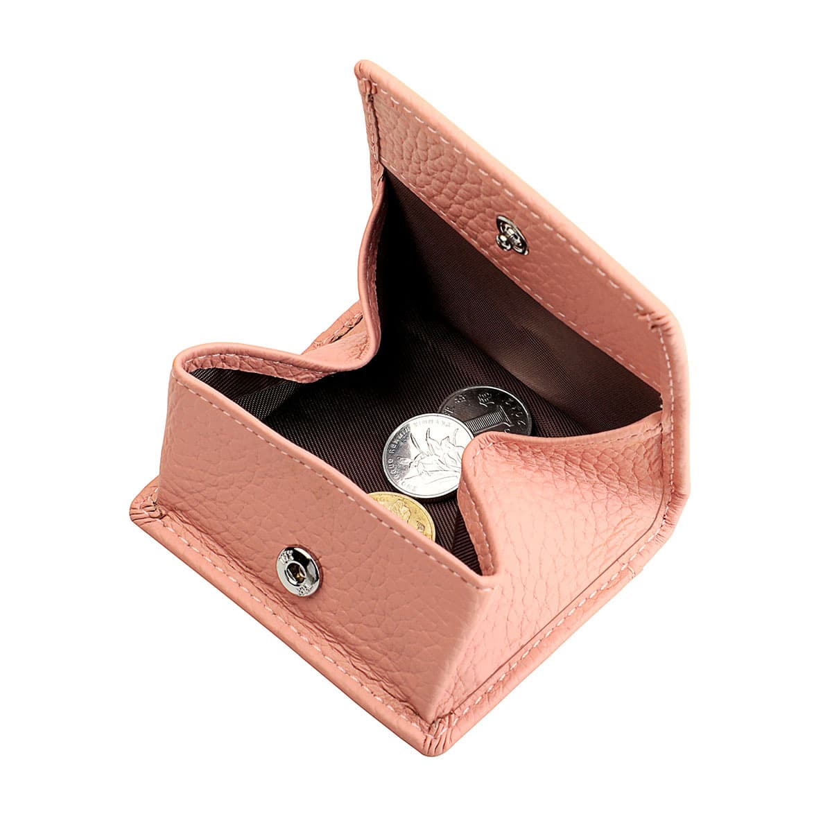 New Japanese-style first-layer cowhide small wallet mini coin buckle storage small bag men and women genuine leather small coin purse