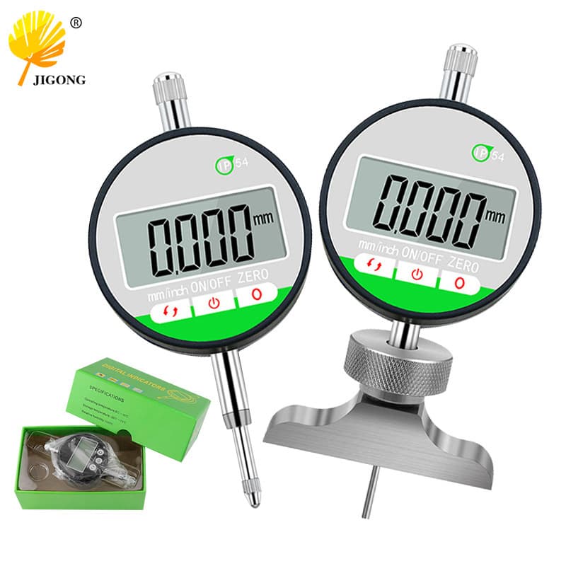 Depth Indicator Base IP54 Waterproof and Dustproof Touchscreen Digital Micrometer Base Depth Gauge Stand
