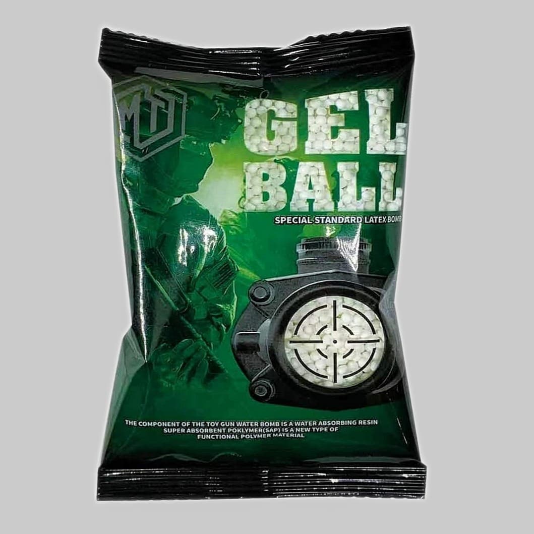 Extra hard frosted water bombs 7-8mm powder bullets, blister marbles, water-absorbing beads, adult models, hardened and toughened, super frosted bullets