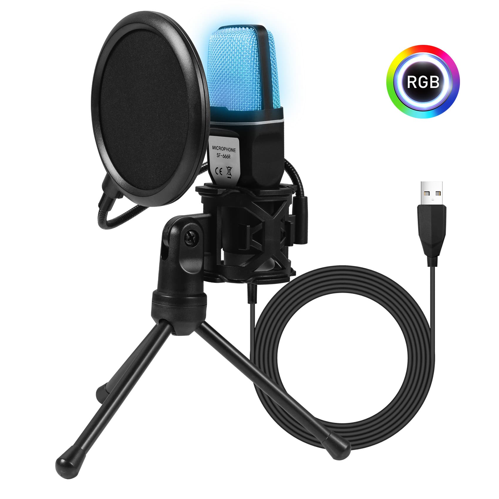 Home Use Microphone/mic/microphone/mic For Recording/singing/gaming/streaming/youtube/voice Control
