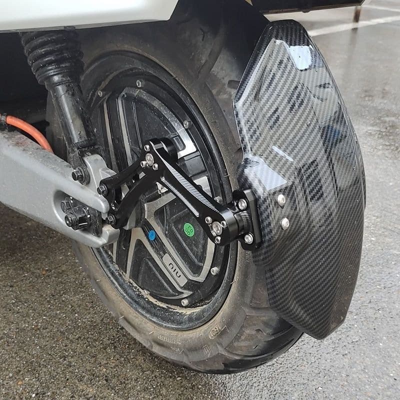 Electric Vehicle Rear Fender Universal for Niu Ninebot M5 Electric Motorcycle Modification Accessory Mudguard Carbon Fiber Rear Wheel N7 Rear Shield