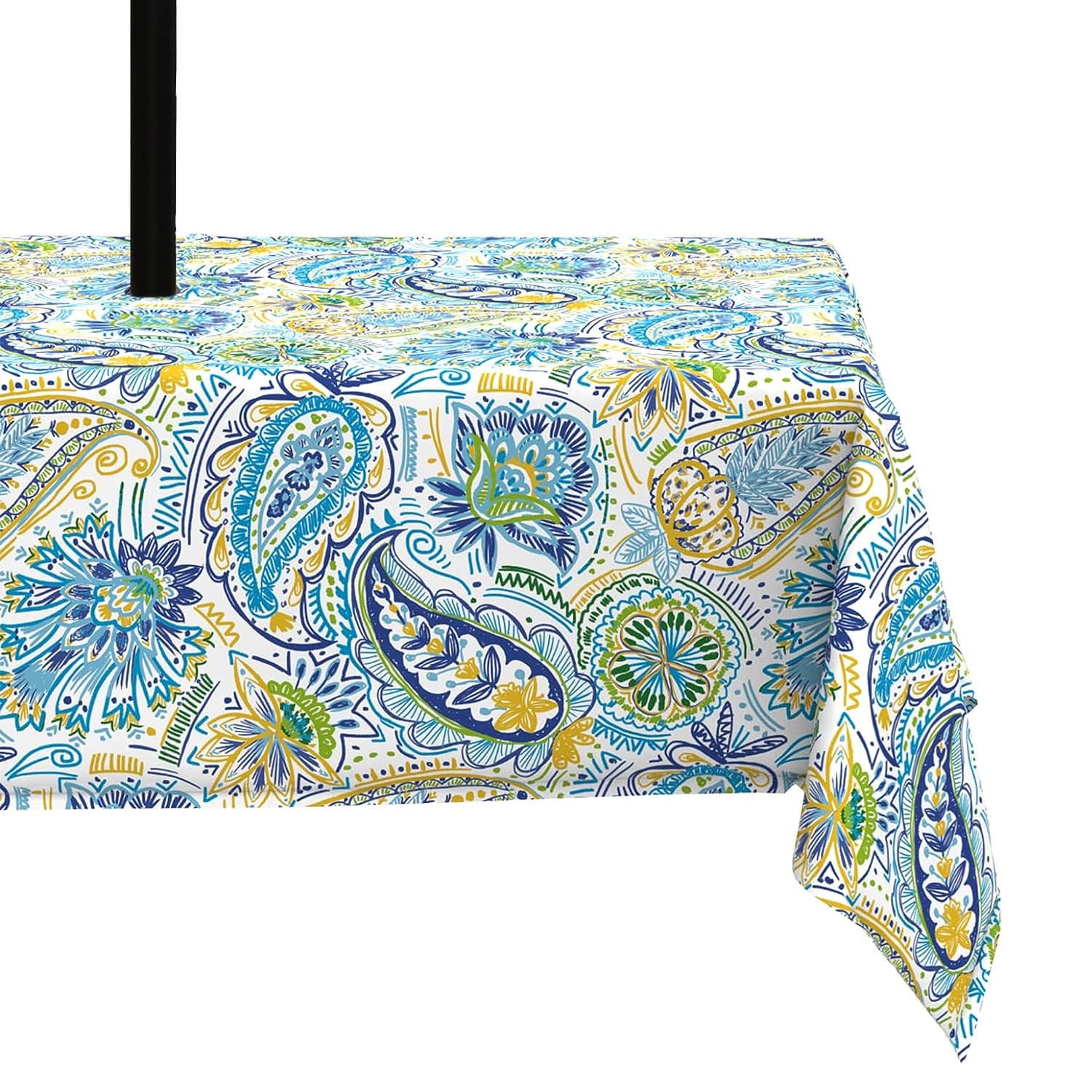 Amazon tablecloth outdoor table decoration printed polyester American European style long tablecloth table cloth