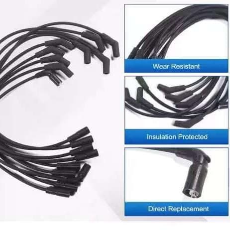 8mm Spark Plug Wire Set 3888328 for Volvo Penta V8 5.0L 5.7L GXI GI OS