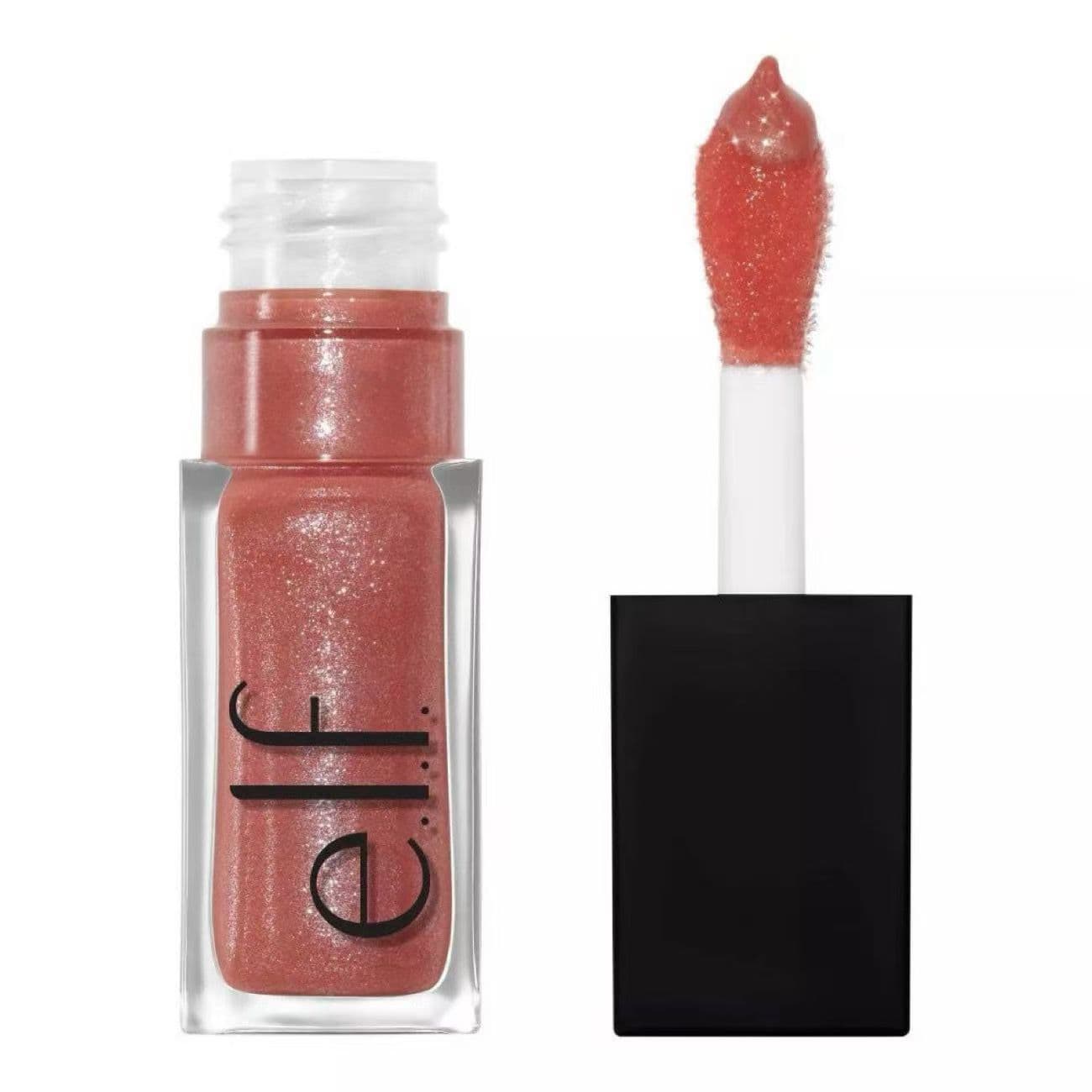 In Stock ELF Cosmetics Glow Reviver Lip Oil Moisturizing Shimmer 7.6ML Cross-Border