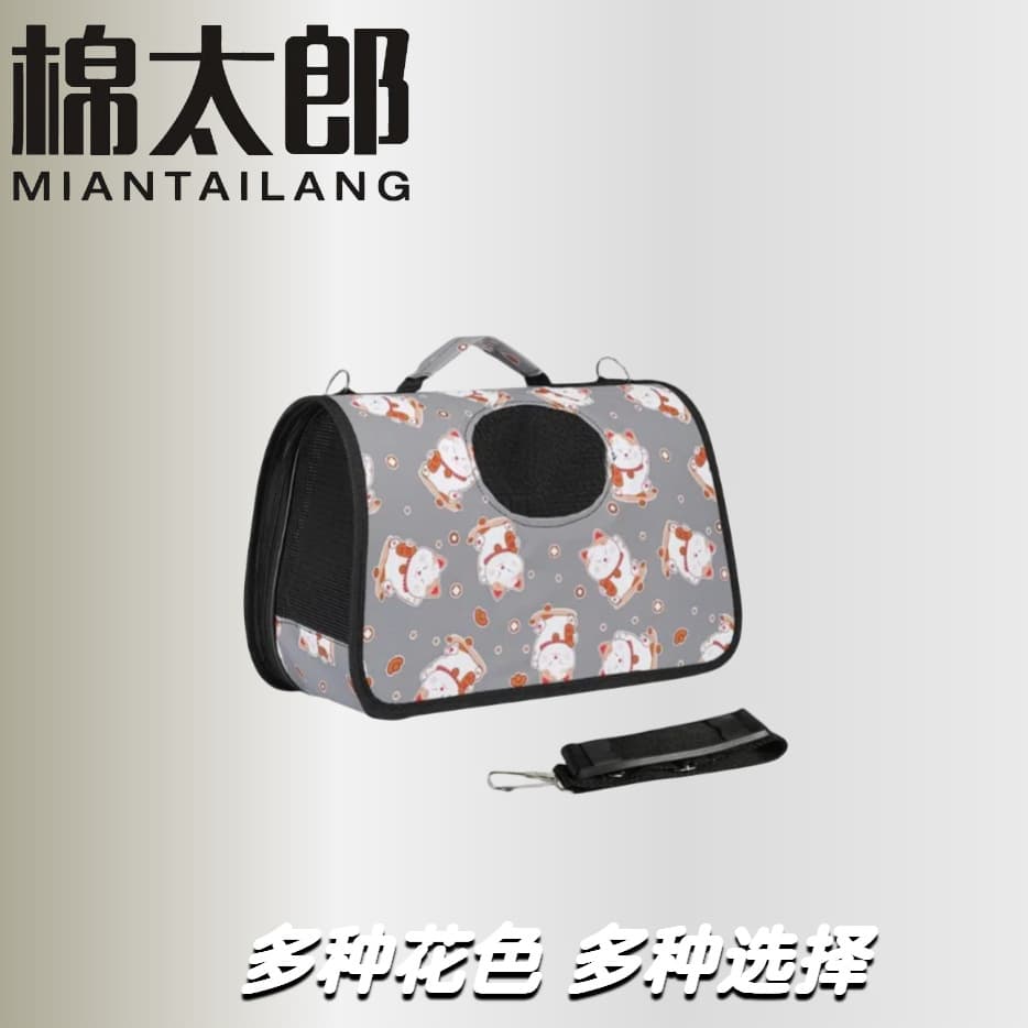 Factory wholesale pet backpack, wear-resistant cat and dog outdoor backpack, space capsule, hand-carry, crossbody, pet travel carrier