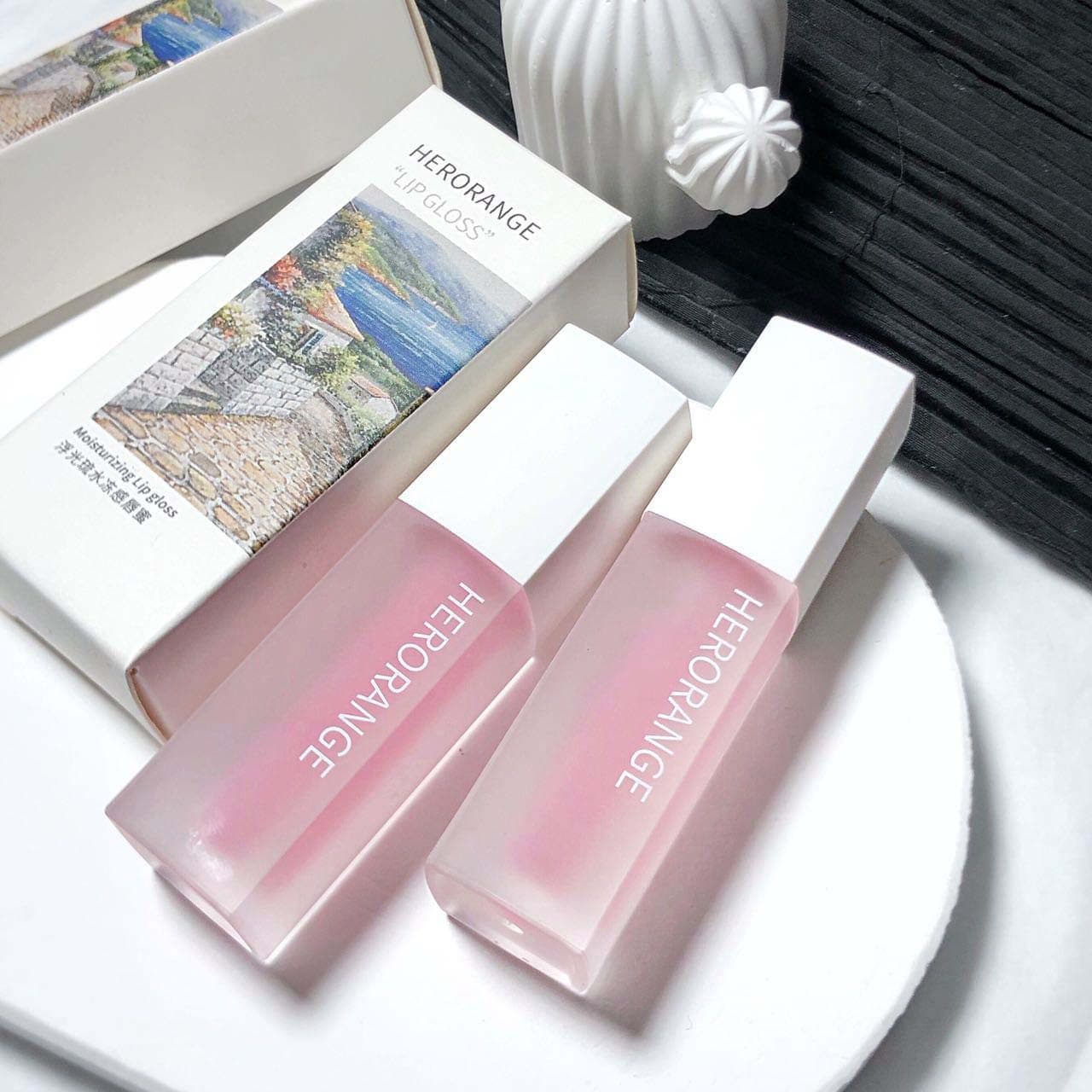 HERORANGE~Floating Glazed Water Freeze Lip Gloss Moisturizing, Moisturizing and Exfoliating Domestic Product Affordable for Women for Student Party