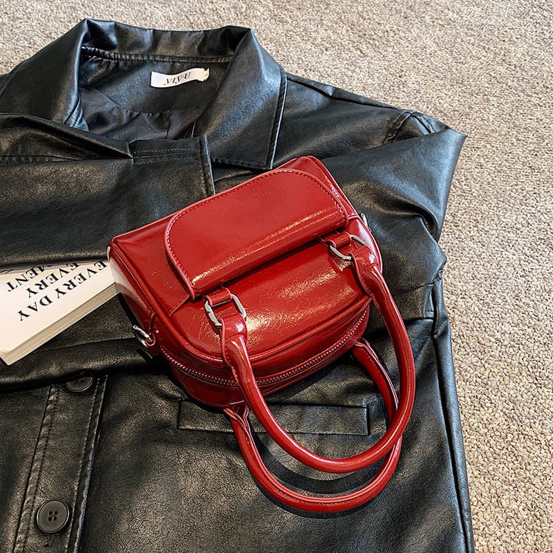 High-end Women's Wedding Bag Small Handbag Red 2024 New Bridesmaid Bag Handbag Red Bride Bag