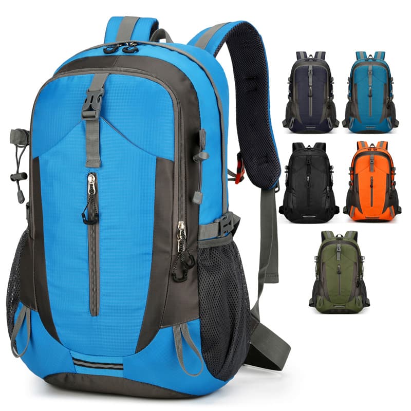 Men's Outdoor Camping Bag Oxford Cloth Wear-Resistant Hiking Backpack Leisure Sports Travel Shoulder Bag Unisex Hiking Bag