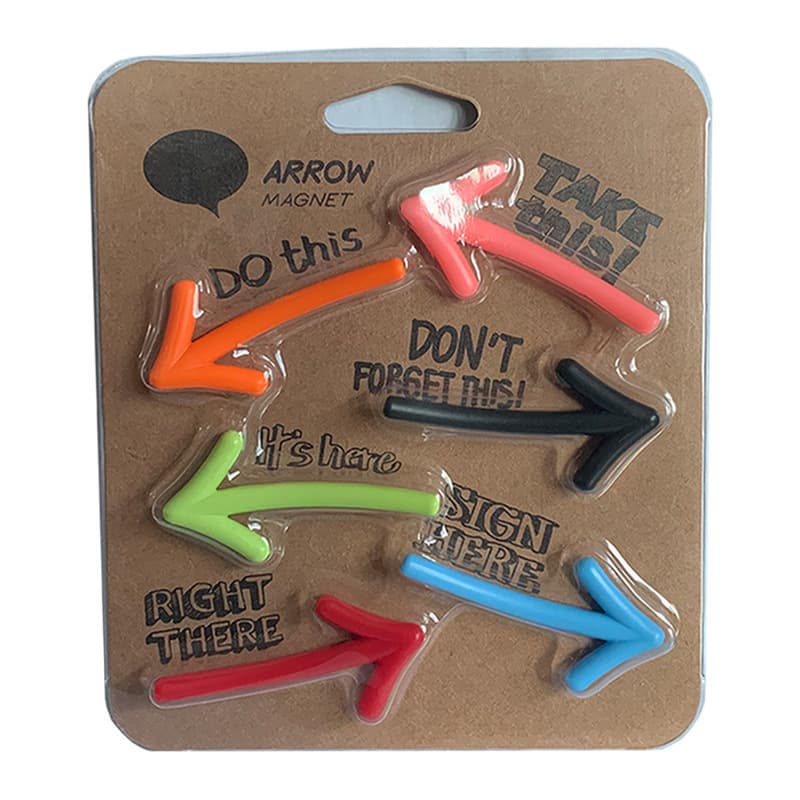 Yunfeng's creative, cute and interesting arrow-shaped refrigerator magnets 3D three-dimensional message blackboard magnets