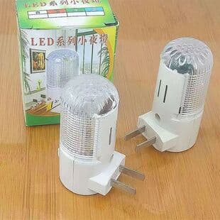 Factory Source Energy-Saving Creative LED Light 3W Night Light with Switch for Bedroom Bedside Desk Lamp Eye-Caring Bulb