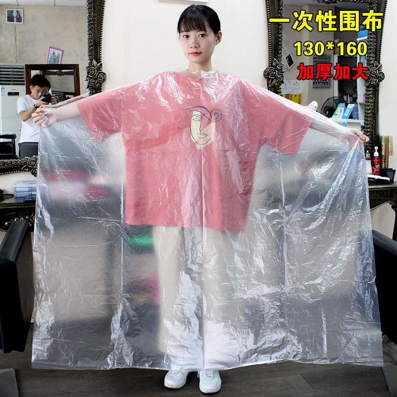 Barber shop disposable scarf hair dyeing barber shop perm hair cutting scarf disposable shawl hair salon tools